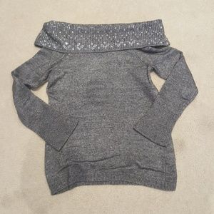 Off the shoulder sweater